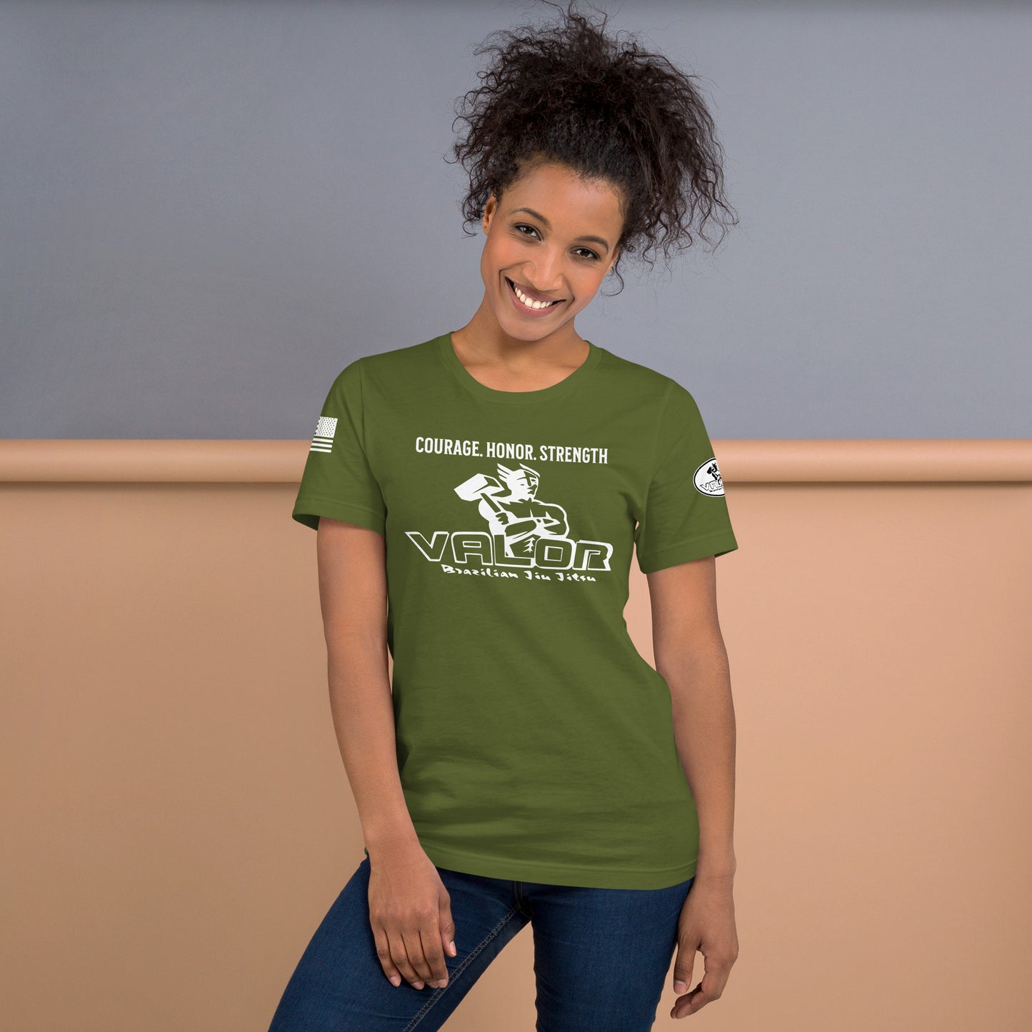 VALOR BJJ T-shirt (Adult) (A-0001)