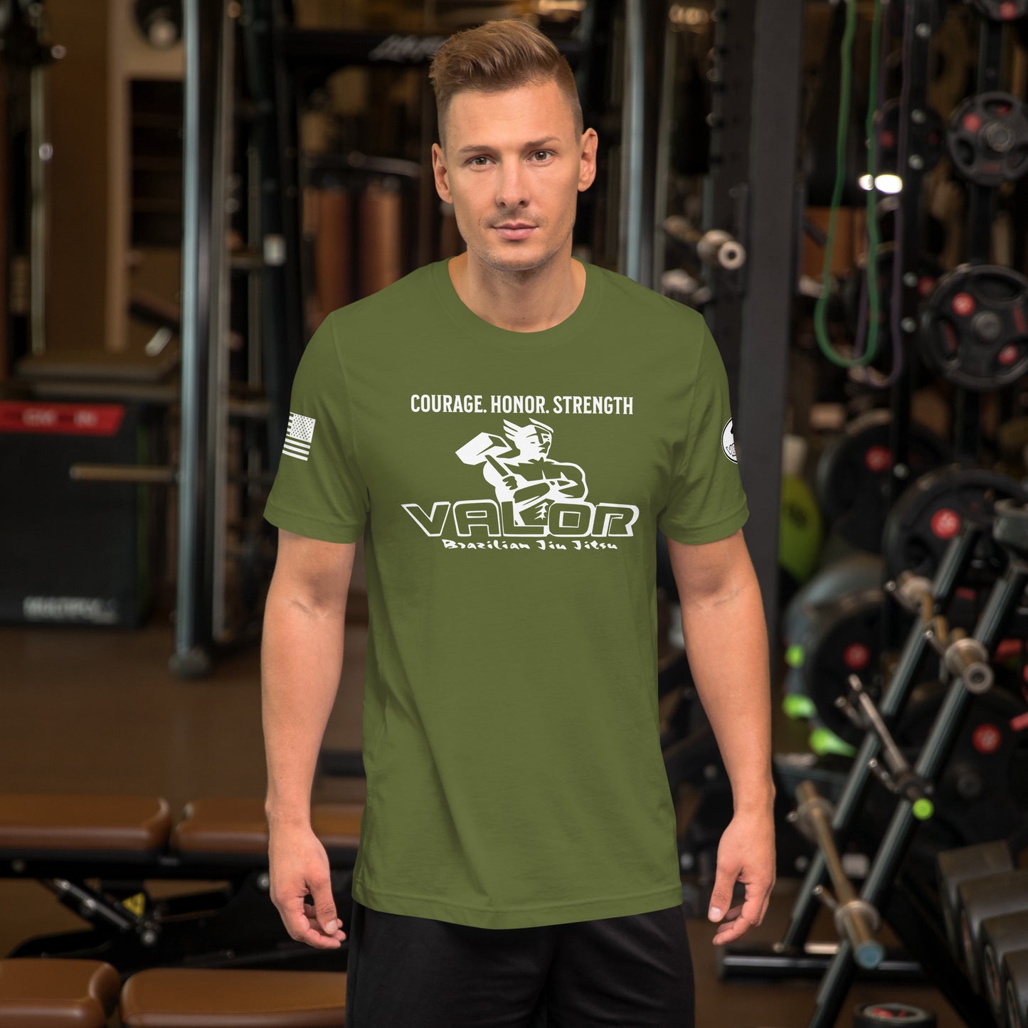 VALOR BJJ T-shirt (Adult) (A-0001)