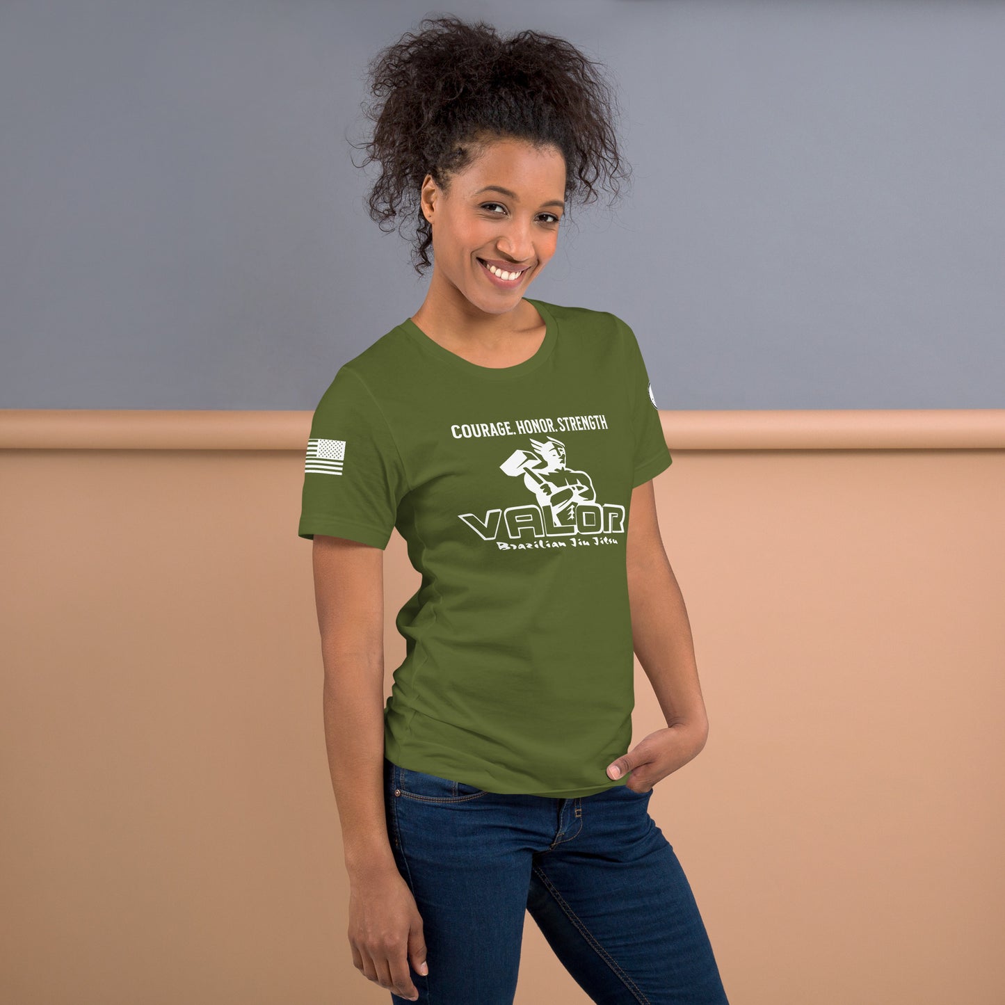 VALOR BJJ T-shirt (Adult) (A-0001)