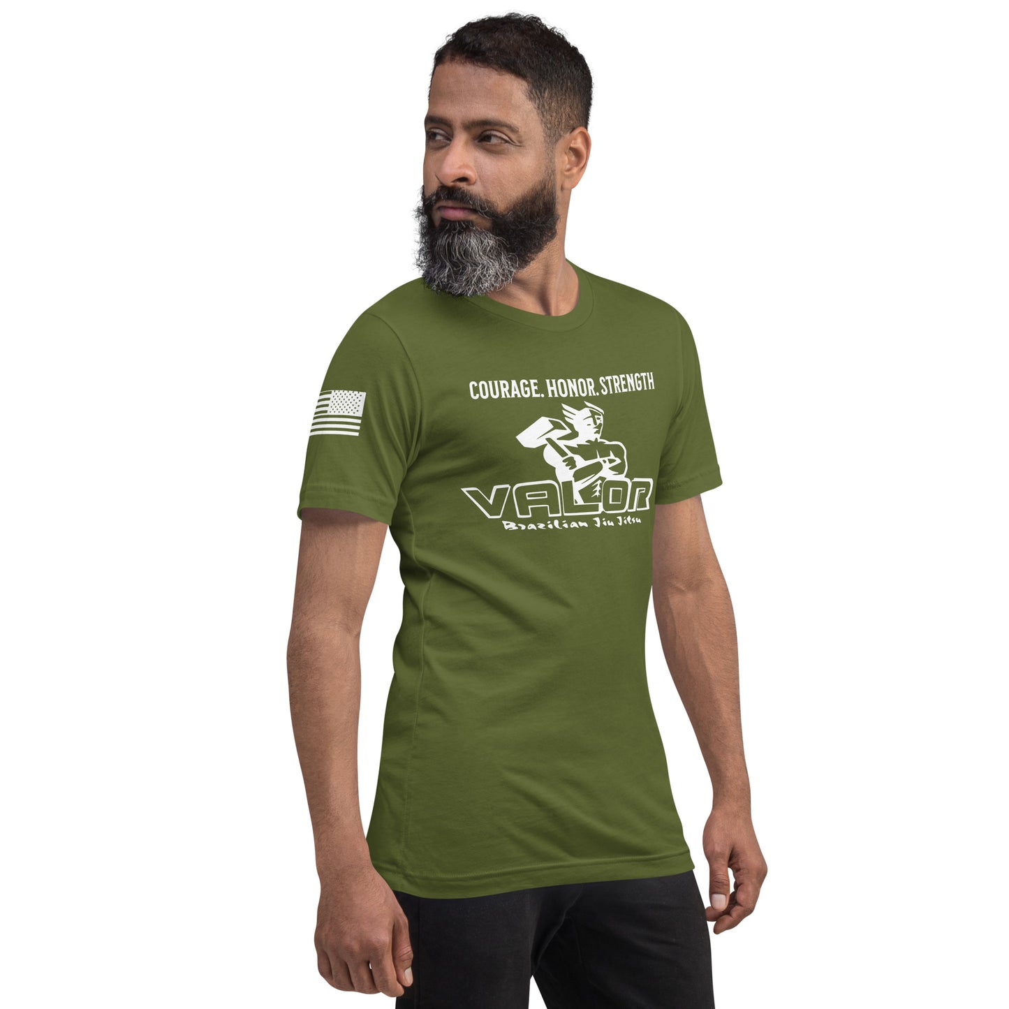 VALOR BJJ T-shirt (Adult) (A-0001)